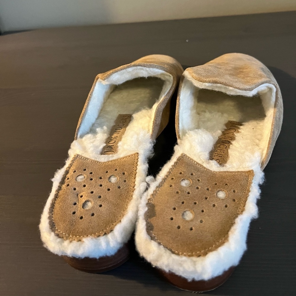 Jack Rodgers Delaney Cozy Mules NEW - Picture 7 of 7